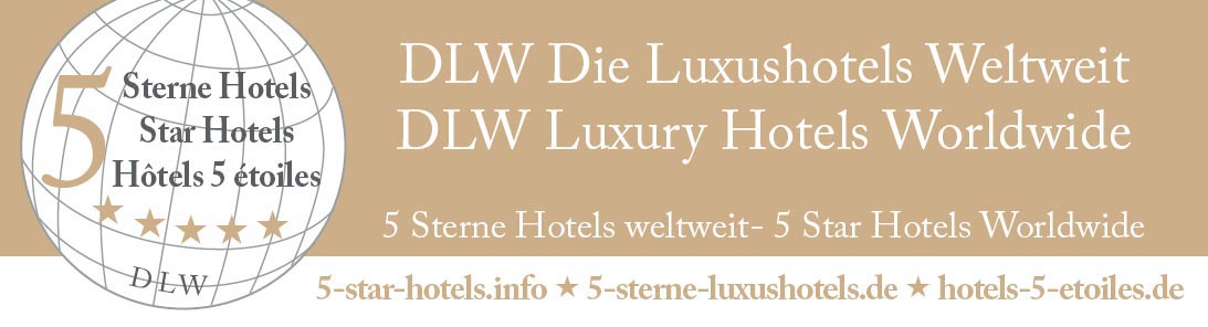 Überwasser Villa - DLW Luxury Hotels worldwide, 5 star hotels of the world - Luxushotels weltweit 5 Sterne Hotels